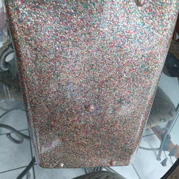 Furla Glitter Dome Satchel - Rose Multi Glitter - Picture 3 of 3
